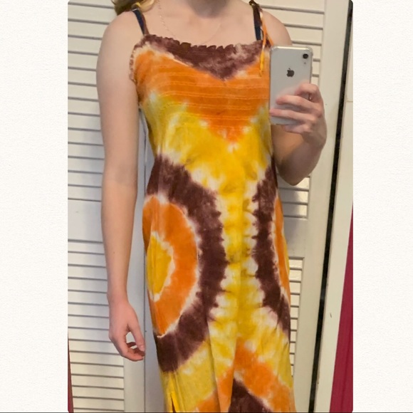 Tie dye sundress/beach coverup - Picture 2 of 3